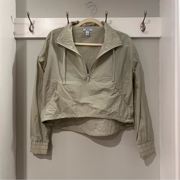 FLX Windbreaker Half Zip Pullover - Picture 2 of 7